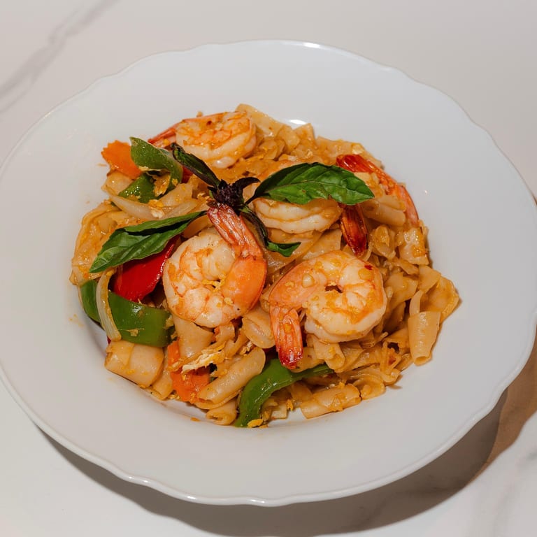 Delicious Thai Noodles Await
