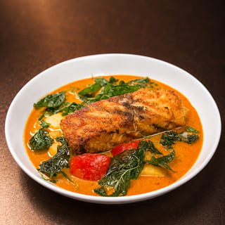 Pineapple Curry Salmon